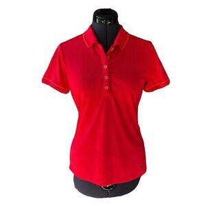 Nike Golf Tour Performance Dri-Fit Shirt Red Polo Short-Sleeve Sz. S